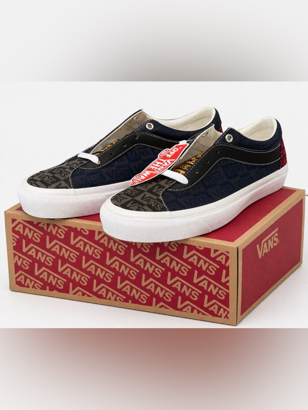 Vans Bold Ni Logo Checker Sneakers Men’s 8.5 / Women’s 10 NEW